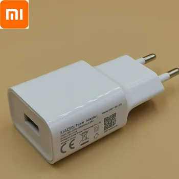 Original Xiaomi 5V/2A EU-USB Power Adapter Oplade Hvid for Mi 10 Redmi 7 7a 6a 4X 5 5a plus Mi a2 a4-lite Note 5 6 4 4A