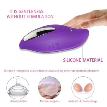 10 Hastigheder Bærbare Klitoris Stimulator Vibrerende Trusser Æg Usynlige Trådløs Fjernbetjening Vibrator Voksen Sex Legetøj Til Kvinder