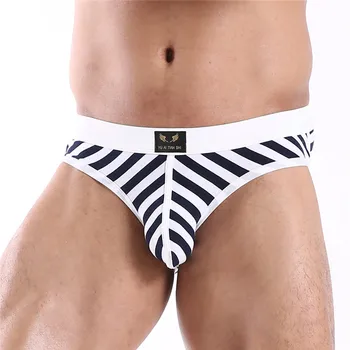 Sexede Mænd Underwear Trusser U Konveks Stor Penis Pose Design Wonderjock Mænd Bomuld Trusse til Mand Bikini Trusser Mænd Nattøj