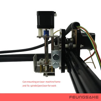 Z-Aksen Glidende arbejdsbord 60mm/150mm z-kit til laser machine 3-Akse z Skyder DIY-Fræsning Lineær Bevægelse/CNC Engraving Machine
