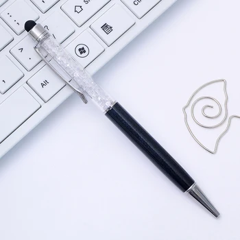 5Pcs/Sæt Kreative Multifunktion Crystal Kuglepen Shandwriting Kapacitans Diamant Kreative Pen Touch Screen t Papirvarer