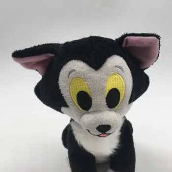 Nye Spil Cartoon Figaro Kat Plys Udstoppet Legetøj Dyr Black Cat Doll 18cm
