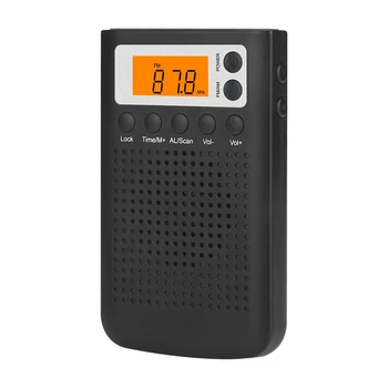 FM/AM Radio, Digitale Mini-Bærbare Stereo Høre Radio for De Ældre batteridrevne
