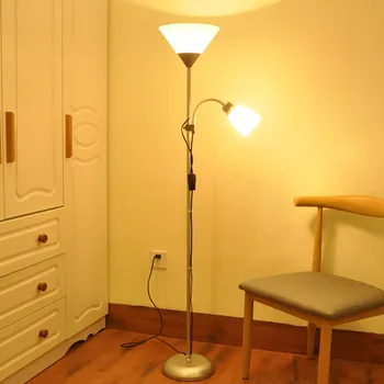 Moderne Europæisk Stil gulvlampe Soveværelse Stue zi mu deng LED-Lodret Type Lampe Minimalistisk Beskyttelse af Øjne gulvlampe
