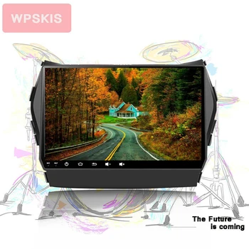 WPSKIS Octa core android 10.0 bil dvd for Hyundai IX45 Santa fe 2013 2016 2017 bil stereo radio navigation Head unit