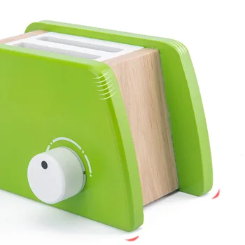 Foregive spille toy hus træ-simulering køkken brød maskine pandekage maskine salat pot børn lærer tidligt uddannelse toy gave