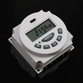 12V/24V/110V/220V Præcise Elektroniske Programmerbare Minutter Tæller Mini Bærbare LCD-Digital Køkken Kontrol Magt kontaktur
