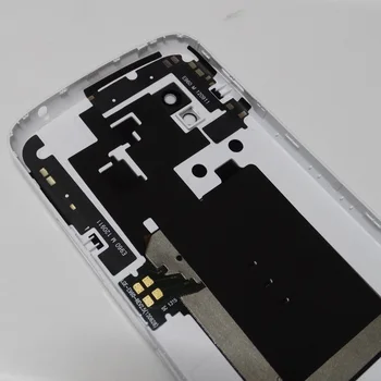 New Høj Kvalitet Batteri Cover Til LG Google Nexus 4 E960 batteridækslet Tilbage glashus Dække + NFC Reservedele Sort Hvid