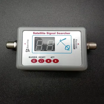 TV-Antenne Digital Satellit Signal Finder Meter LCD-Skærm FTA DIRECTV Signal Pointer TV-Signal Searcher Værktøj