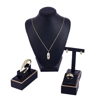 2020 OKT Marokkanske Kaftan bryllup guld smykker sæt mode smykker sæt kobber høj kvalitet smykker sæt