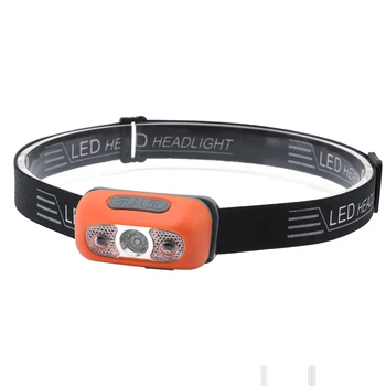 USB-Genopladelige LED Forlygte Motion Sensor Induktion Lommelygte, Pandelampe til Løb Fiskeri, Camping, Vandreture Cykel Nødsituation