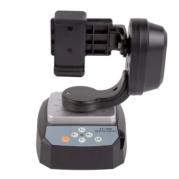 HFES ZIFON YT-500 Automatisk Fjernbetjening Pan Tilt Motoriseret Roterende Video Stativ Hoved til iPhone 7/7 Plus/6/6 Plus Smartphone