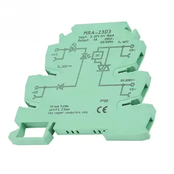 MRA-23D3 Ultra-Tynd PLC Relæ Power Forstærker yrelsen AC Solid State Relæ-Modul Indgang 3-32V DC Output 250V-AC3A Høj Kvalitet