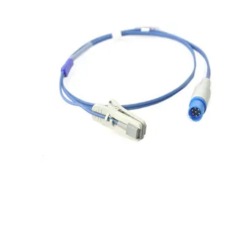 Kompatibel For Drager 7pin Dyr/Veterinær Earclip Spo2-Sensor Pulse Oximeter Spo2-Probe Ilt Sensor Kabel-TPU-3M/9ft