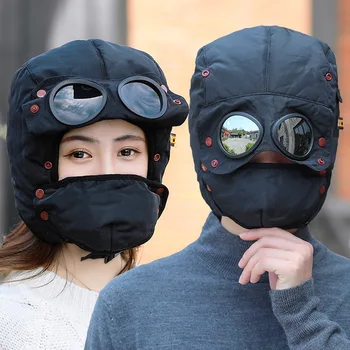 2020 Nye originale design, mode varm cap vinter mænd huer til kvinder, børn hætte vandtæt hat med briller cool elefanthue