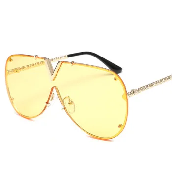 COOLSIR PIGE Mode Solbriller Mænd Kvinder Brand Design Metal Ramme, Overdimensionerede Personlighed Høj Kvalitet Unisex solbriller