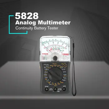 Mini Håndholdt Analog Multimeter AC/DC Voltmeter Amperemeter Modstand Kontinuitet Kapacitans Batteri dB Kapacitans Tester