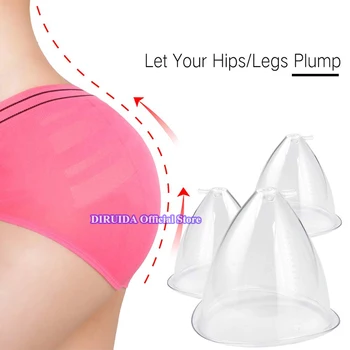 Original Vakuum Terapi Massage Pumpe, Elektrisk Brystforstørrelse Vakuum Cupping Enhed Ekstraudstyr Hæve Hip Forme Enhed