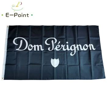 Dom Perignon Champagne Flag 2*3 ft (60*90cm) 3 ft*5ft (90*150 cm) Størrelse Julepynt til Hjem Flag Banner Gaver