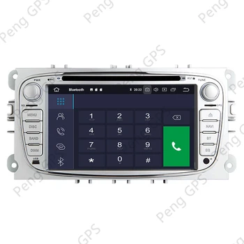 Android-10.0 Mms-Stereo Til Ford Focus/S-MAX/Mondeo/C-MAX/Galaxy GPS-Navigation, CD, DVD-Afspiller Spejl Link PX6 Styreenhed