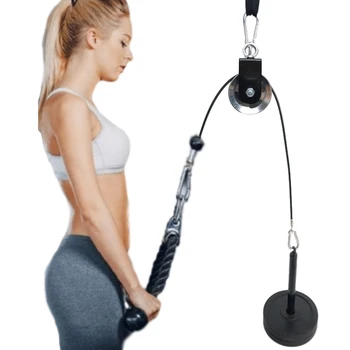 Pull Down Maskinen Sat Trænings-Og Vedhæftede Træning Styrketræning Udstyr Motion Multifunktion Tricep Nem At Installere Hjem Gym