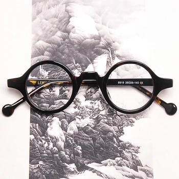 Zerosun Læsning Briller Til Mænd, Kvinder, Små Runde Dioptri 0.5 1.5 0.75 1.25 1.75 2.75 2.5 3.0 4.5 5.5 6 Nørd Briller Ramme
