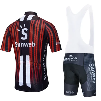 2020 nye sunweb cycling team jersey 20D cykel shorts sæt Ropa Ciclismo HERRE sommeren hurtig tør CYKLE Maillot bunden tøj