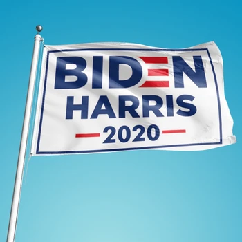 2020 Usa Biden Harris Præsidentvalget Opsætter Skilte Udendørs Udsmykning Vandtæt Græsplæne Have Banner Flag