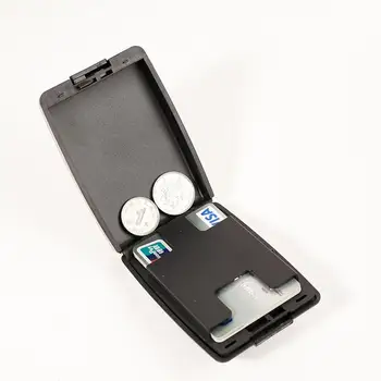 Aluminium Wallet, Bank-Blokering Hard Case Tegnebog Kreditkort Anti-RFID Scanning Beskytte Kortindehaver Dropshipping