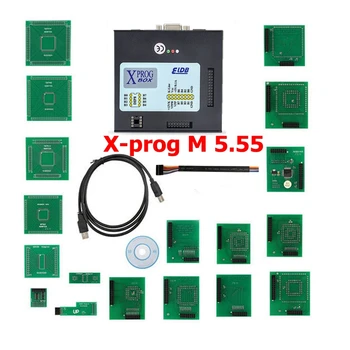 Bedste kvalitet XPROG M V5.55 ECU Chip-Tuning X-prog M 5.55 OBD professionelt diagnostisk værktøj, redskaber, scanner