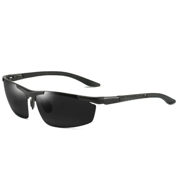 AORON Mænd Polariserede Solbriller Classic Sport Kørsel Spejl Briller aluminiumsramme UV400 Sol Briller Briller