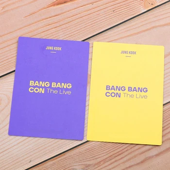 Kpop Bangtan BANG BANG CON fotorammer Nøgleringe Kreative Nøgleringe Taske Vedhæng BBC Live-Tasten Tings Tilbehør