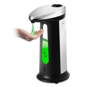 400ml Automatisk Sensor sæbedispenser Badeværelse sæbedispenser Shower Gel Max Shampoo, håndsæbe flaske sensor sæbe Rapport