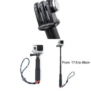 Gosear Undersøiske Monopod Selfie Holde sig Pole & Armbånd til Gopro Hero 5 4 3 plus 2 Sjcam Xiaomi Yi 4k-Action-Kamera Tilbehør