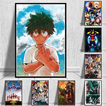 Boku Ikke Min Helt Den Akademiske Verden Japansk Anime Plakater Og Print På Lærred Maleri Billeder Væg Kunst Dekorative Hjem Indretning Affiche