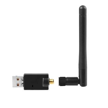 Dual-Band Trådløs USB-netværkskort Med Kraftig 2 DB Ekstern Antenne, der er Kompatible Med Windows XP/Vista/7/8/10 Mac OS X WC600