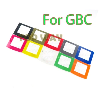50stk multi-farve plast skærm for GBC Gameboy color Retro Konsol LCD-linse udskiftning af Skærmen Protector Linse