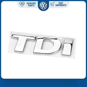 Chrome Bag bagklappen Badge Decal TDI Emblem 3D Klistermærke til Volkswagen VW Golf Jetta Passat MK4 MK5 MK6 Skoda 7P6 853 675 EN 739
