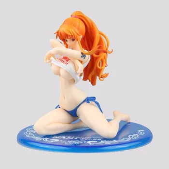 Japan Animationsfilm Et Stykke Nami BB hancock robin Sidder Bikini Badedragt sexet Pige PVC-Action Figur Voksen Samling Model toy gave