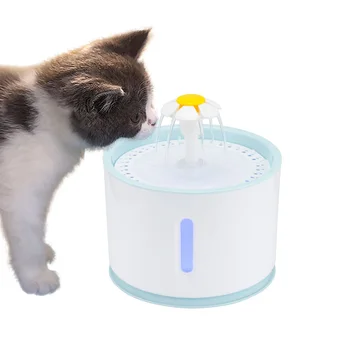 Lemon Automatisk Kat Hund Skål Drikke Vand Dispenser Elektriske Pet Drikke Springvand med LED Drikke Filter
