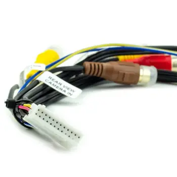24Pin Plug Bil Stereo Radio RCA Output ledningsnet Kabel til AVIC-F900BT AVIC-F7010BT