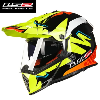 LS2 motocross-hjelm off road racing-motohelmet casque casco capacetes motorcykel hjelm atv dirt cykel hjelm MX436