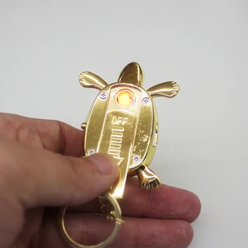 Zink Legering havskildpadde Cool Lightere USB-Genopladelige Vindtæt Lettere Røg Accessoires Dropship Leverandører Mænd Gave