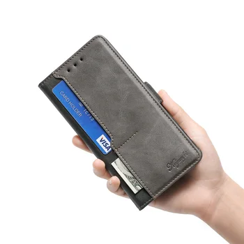 Flip Book Læder taske til på Redmi 8 Magnetisk Flip Wallet Case for Xiaomi redmi 8A Luksus Hit farve Dækker Indehaveren Bløde Kap