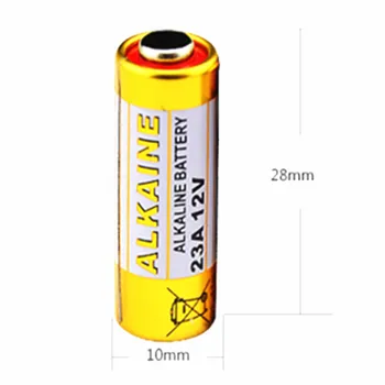 50 Stk AJQQ lille batteri 23A 12V Batteri 21/23 A23 E23A MN21 V23GA L1028 lrv08 23A batteri 12 V Tørre alkaline batteri