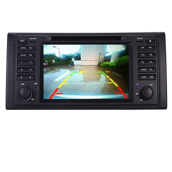 Original UI 1 din Bil DVD-afspiller til BMW X5 E39 GPS Bluetooth-Radio, USB, SD-Rat Kontrol Kamera kort