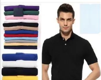 Mænd Sommeren Polo Shirt Mærke Mode Bomuld Kortærmet Polo Krokodille Shirts Mandlige Solid Åndbar Jersey Tops Tees