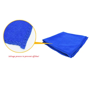 10stk 25 X 25cm Rengøring af støvfilter Microfiber Bil Håndklæde Blød Klud støvfilter Multifunktionelle Håndklæde
