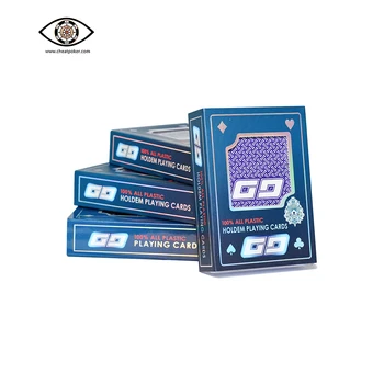 Mærket kortspil,GG stregkode magic-kort til analyzer, anti gambling snyd enhed, magic tricks dæk