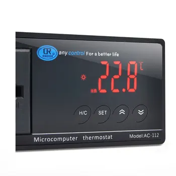 Digital Display Plug-in Termostat Universal Socket ON/OFF-Regulator Akvarium/Drivhus Temperatur Controller